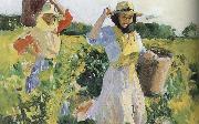 Joaquin Sorolla Sherry grape mining oil